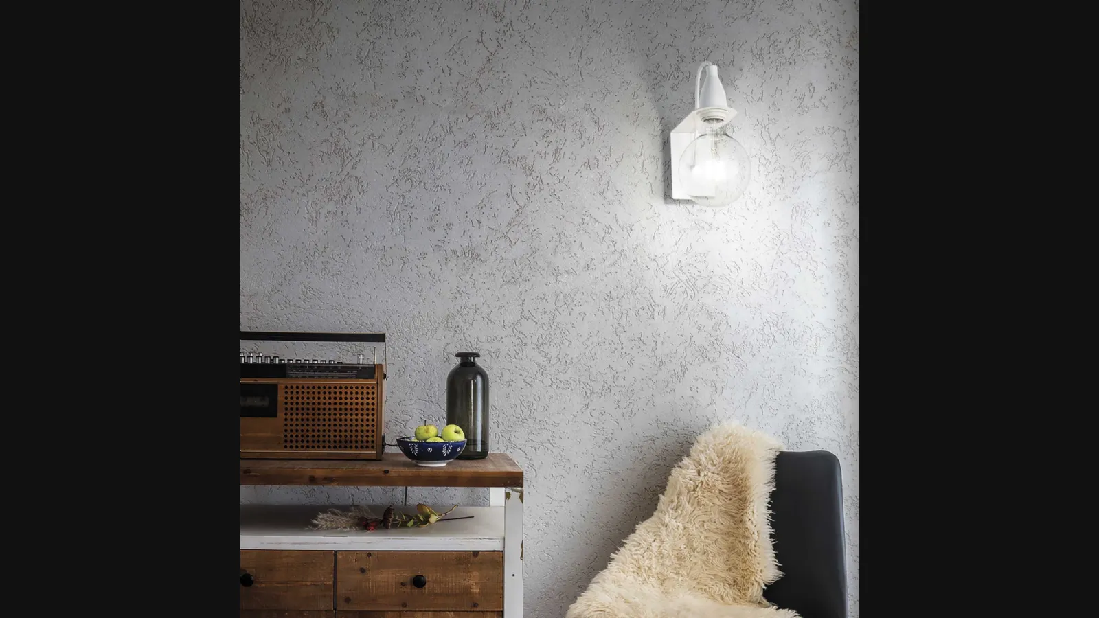 Lampada da parete Minimal di Ideal Lux