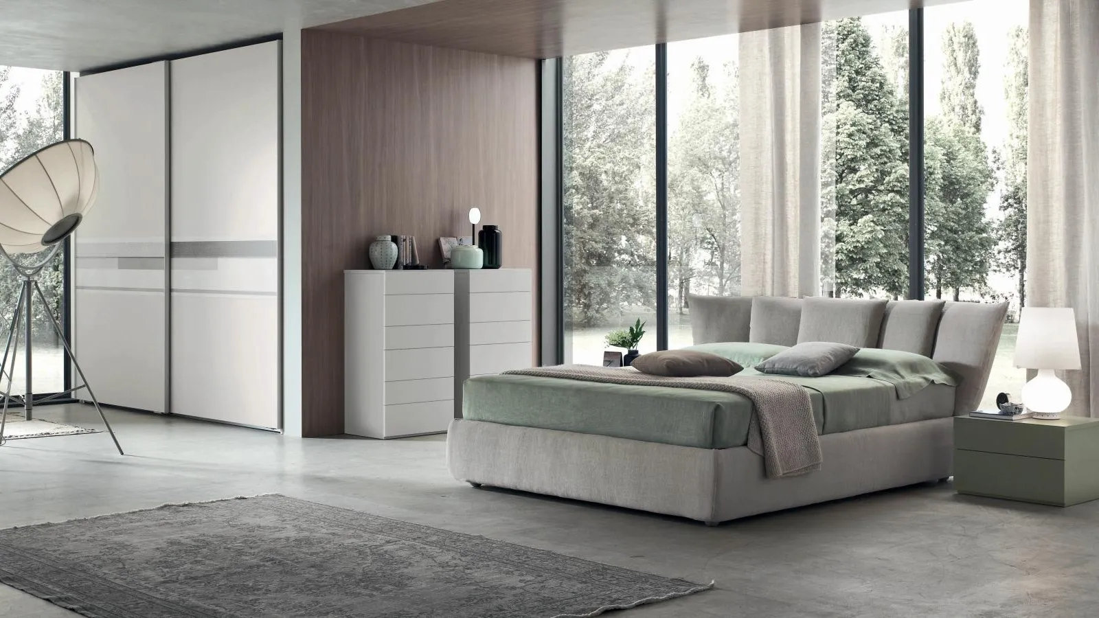 Letto con box contenitore Ninfea di Maronese Acf